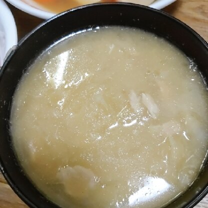 ツナをお味噌汁に入れたのは初めてだったけど、とっても美味しくてびっくりです!また作りたいです!!素敵なレシピありがとうございました〜!